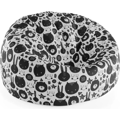 Sablio Sedací vak Cocoon Kočička a medvěd75 x 45 x 35 cm
