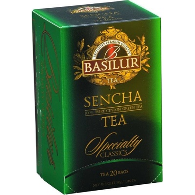 BASILUR Specialty Sencha plech 20 x 1,5 g