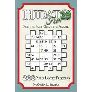 Hidato fun 25: 203 New Logic Puzzles | Dr Gyora M Benedek (ISBN: 9781981307418)