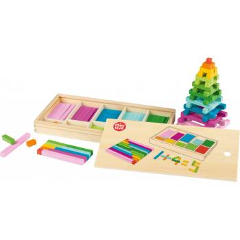 Montessori Playtive Dřevěná výuková hra - počítání (logická hra)