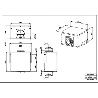 Faber REMOTE BLOWER 112.0327.007