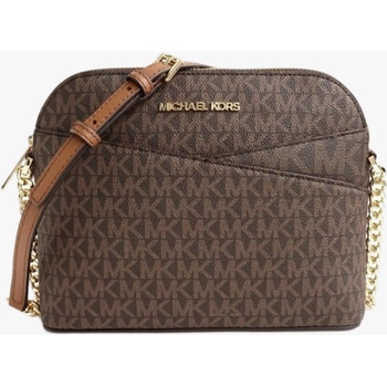 Michael Kors Jet set travel DOME XCROSS dámská kabelka brown monogram