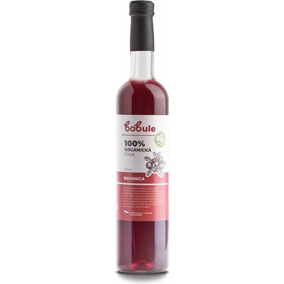 Bobule 100% bio brusnicová šťava 0,5 l