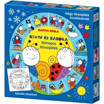 Keller&Mayer Бобо и Баба: Месечна настолна игра - на унгарски език (713670)