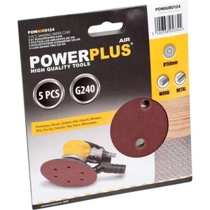 Power Plus Шкурка за пневматични шлайфмашини power plus powair0124 (5400338053344)