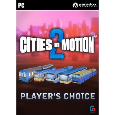 Paradox Interactive Cities in Motion 2 Player's Choice Vehicle Pack DLC (PC)