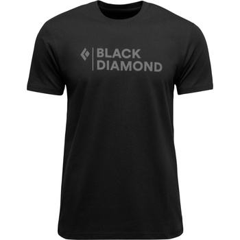 Black Diamond Мъжка тениска Black Diamond Mini Stacked S/S Tee T-shirt - Black (216-5242-0113)