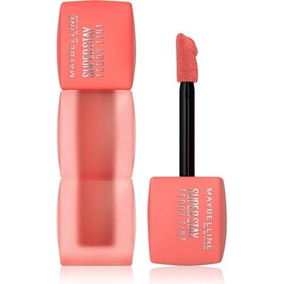 Maybelline SuperStay Teddy Tint дълготрайно червило с матиращ ефект цвят 25 Baby Tee 5ml