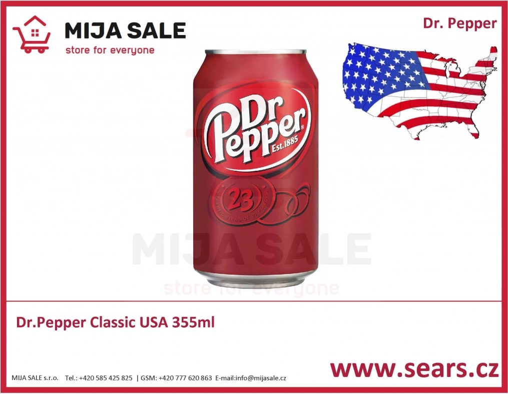 Dr. Pepper Classic 355 ml