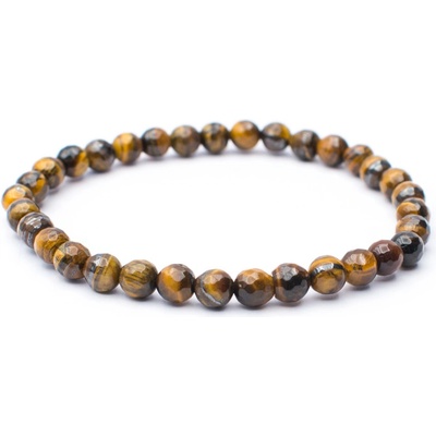 Milujeme kameny fazetovaný kuličkový tygří oko NF164