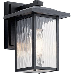 Elstead Lighting Kichler KL-CAPPANNA-S-BKT - Външно стенно осветително тяло S CAPPANNA 1xE27/60W/230V IP44 (ED0788)