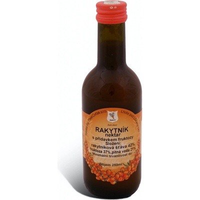 Cvrček Rakytník nektar fruktóza 250 ml
