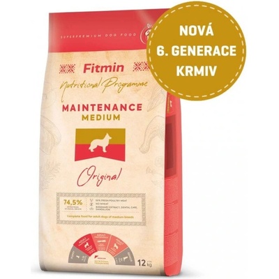 Fitmin dog Original medium senior 12 kg