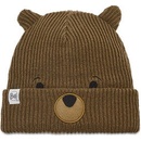 Buff Knitted Hat Funn Bear
