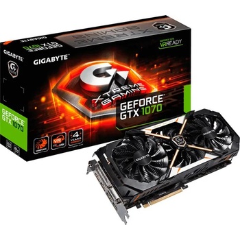 GIGABYTE GeForce GTX 1070 Xtreme Gaming 8GB GDDR5 256bit (GV-N1070XTREME-8GD)