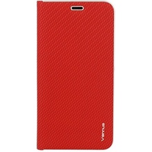 Púzdro Vennus Carbon s rámom Xiaomi Mi 8 červené