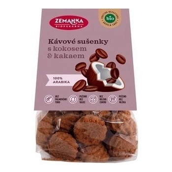 Biopekárna Zemanka BIO Kávové sušienky s kokosom 100 g