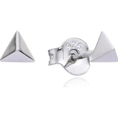 Nubis stříbrné náušnice trojúhelníky NB-3876