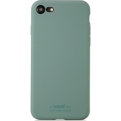 Holdit Гръб Holdit Silicone Case за iPhone 7/8/SE - Moss Green
