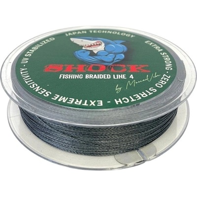 Method Feeder Fans Shock Braided Line 4 Grey 0, 398 mm 100 m 25, 90 kg Монофил (4264236)