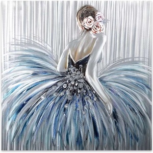 TopMebel Картина " Girl In Pearl Dress" TopMebel върху платно дигитален печат 90x90x3cm