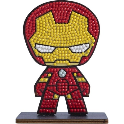 Craft Buddy Диамантена фигурка Craft Buddy - Железният човек (CBCAFGR-MCU003)
