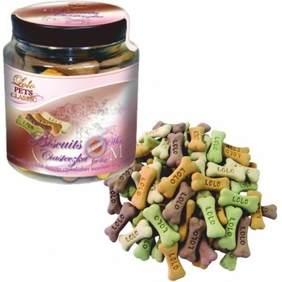 Lolo Pets sušienky kosti mix M 210 g