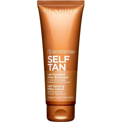 Clarins Self Melting Tanning Milk samoopalovací mléko na tělo 125 ml
