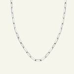 Rosefield колие в сребрист цвят Hammered Chain JNHCS-J629 Rosefield | Lilav | ЖЕНИ | ЕДИН РАЗМЕР