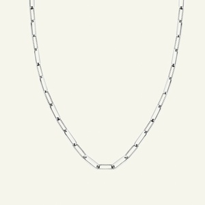 Rosefield колие в сребрист цвят Hammered Chain JNHCS-J629 Rosefield | Lilav | ЖЕНИ | ЕДИН РАЗМЕР