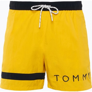 Tommy Hilfiger Мъжки къси панталони за плуване Tommy Hilfiger Medium Drawstring marigold yellow
