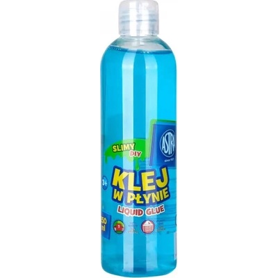 Astra Tekuté transparentné lepidlo SLIME PVA Modré 250 ml 401119009