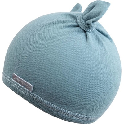 LITTLE THINGS bavlněná čepička s oušky modrá