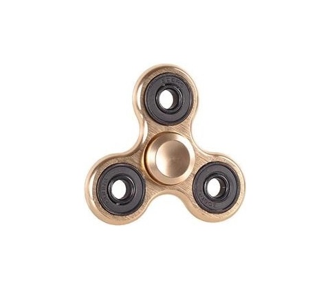 Fidget Spinner Kovový Zlatý