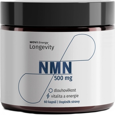 MOVit Energy LONGEVITY NMN 500 mg 60 kapslí