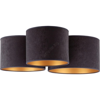 Image 1 of Duolla - Плафон ROLLER TRIO 3xE27/60W/230V антрацит (DU600408)