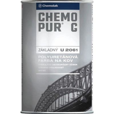 Chemolak U 2061 Chemopur G polyuretanová základní barva 0110 4,0L