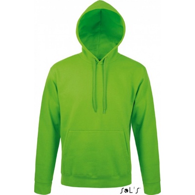 Sol's Přiléhavá unisex klokanka Snake s podšívkou z česaného fleecu zelená limetka