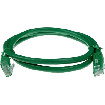 Image 1 of ACT Мрежов пач кабел ACT U-UTP, CAT 6, RJ-45 - RJ-45, 2.0 m, Медни проводници, Зелен