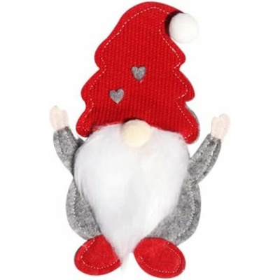 Textilomanie Puzdro na príbor SANTA GNOME červené 1 ks
