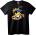 NOONEBRAND Тениска с дъгова котка и девойка - 2XL, Black