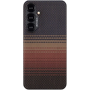 Image 1 of PITAKA Magsafe Калъф за Samsung S24 Plus, Pitaka MagEZ 4 Case, Кафяв (FS2401S)