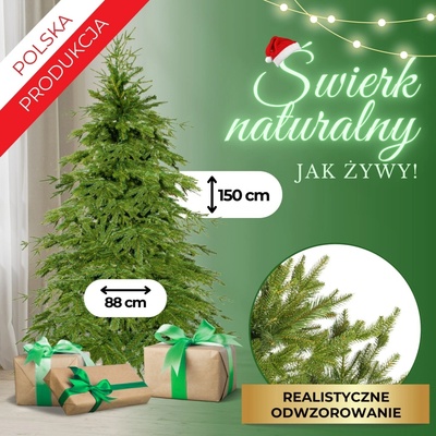 Springos Vianočný stromček 150cm CT0176