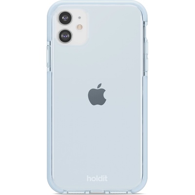 Holdit Гръб Holdit Seethru Case за iPhone 11/XR - Mineral Blue