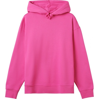 True Blanks Contemporary Womens Oversized Hoodie COT732595ajr04 hyper pink