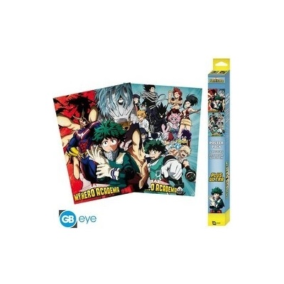 MY HERO ACADEMIA - Set 2 Posters Chibi 52 x 38 cm - Artworks, ABYDCO604