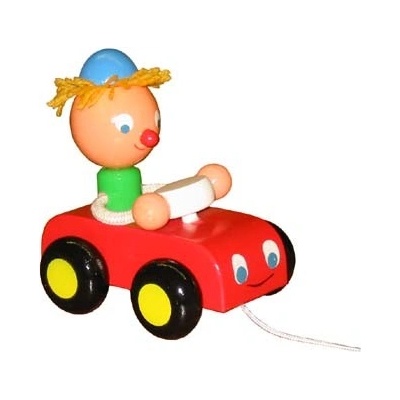Miva Vacov tahací auto s klukem