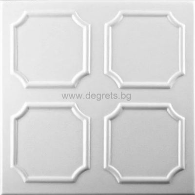 Таванска плоскост 50/50 номер 82579 бял