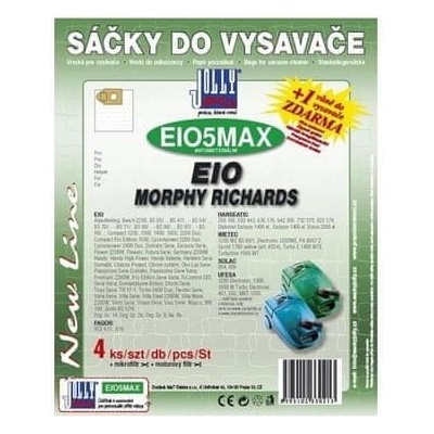 Jolly MAX EIO 5 EIO, MORPHY RICHARDS 4 + 1 + 1 ks