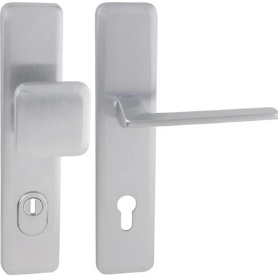 MPkovania MI - QB SECUR/ZENITH PLUS - SH PZ PLUS 72 mm madlo/kľučka ľavá chróm matný